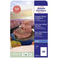 Avery-Zweckform Premium Inkjet Photo Paper high gloss 2482-20 Fotopapier DIN A4 300 g/m² 15 vellen Hoogglans - thumbnail