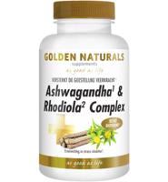 Golden Naturals Golden Naturals Ashwagandha & Rhodiola Complex (60vc)