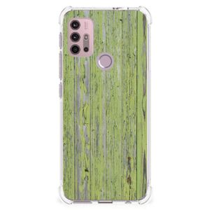 Motorola Moto G30 | G20 | G10 Stevig Telefoonhoesje Green Wood