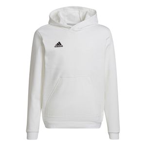 adidas Entrada 22 Sweat Hoodie Kids Wit Zwart