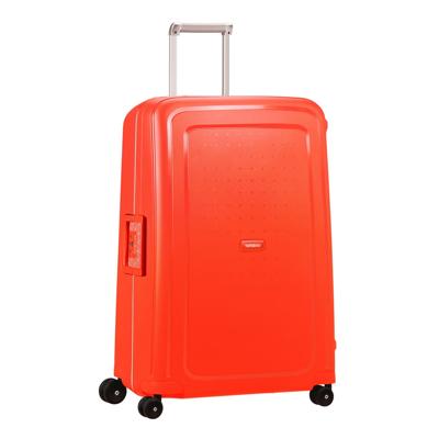 Samsonite S'Cure Spinner 75 fluo red capri Harde Koffer Samsonite S'Cure Spinner 75 fluo red capri Harde Koffer