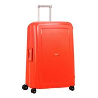Samsonite S'Cure Spinner 75 fluo red capri Harde Koffer