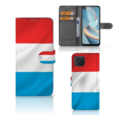 OPPO Reno4 Z Bookstyle Case Luxemburg OPPO Reno4 Z Bookstyle Case Luxemburg