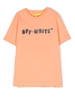 Off-White Kids t-shirt à logo imprimé - Orange - thumbnail