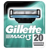 Gillette Mach3 scheermesjes voor mannen, 20 stuks