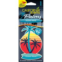 California Scents Palm Tree Luchtverfrisser Ocean Wave 1 stuk CDPALMWAVE