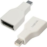 LogiLink CV0110 Mini Displayport DisplayPort Grijs kabeladapter/verloopstukje - thumbnail