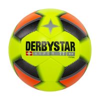 Derbystar Futsal Hyper TT Geel Oranje Maat 4 - thumbnail