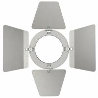 Showtec Barndoor voor Compact Studio beam zilver