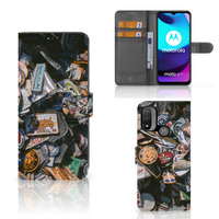 Motorola Moto E20 | E30 | E40 Telefoonhoesje met foto Badges - thumbnail