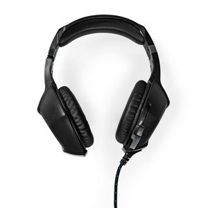 Gaming Headset | Over-Ear | Stereo | USB Type-A / 2x 3.5 mm | Opvouwbare Microfoon | 2.20 m | LED