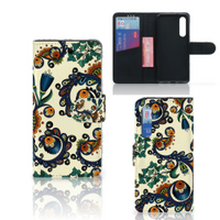 Wallet Case Xiaomi Mi 9 SE Barok Flower - thumbnail