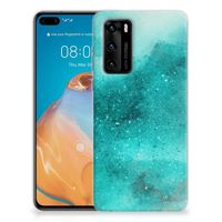 Hoesje maken Huawei P40 Painting Blue