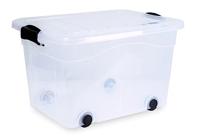 Siena Home Opbergdoos Anzio 60 l met wieltjes + deksel