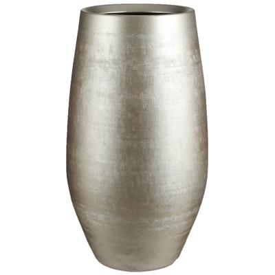 Bloemenvaas goud keramiek voor boeketten/takken/bloemen H50 x D29 cm - Vazen Bloemenvaas goud keramiek voor boeketten/takken/bloemen H50 x D29 cm - Vazen