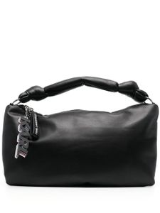 Karl Lagerfeld petit sac porté épaule K/Knotted à design matelassé - Noir