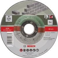 Bosch Accessories C 30 S BF 2609256335 Doorslijpschijf gebogen 125 mm 5 stuk(s) Steen, Beton - thumbnail