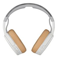 Skullcandy Crusher Wireless Headset Bedraad en draadloos Hoofdband Oproepen/muziek Bluetooth Lichtbruin, Wit - thumbnail