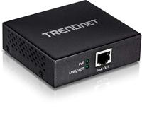 TRENDnet TPE-E100 Gigabit PoE+ Extender/versterker, eenvoudige poort PoE, power over ethernet, verlengt 100 m tot een totale afstand van maximaal 200 m (656 ft.)