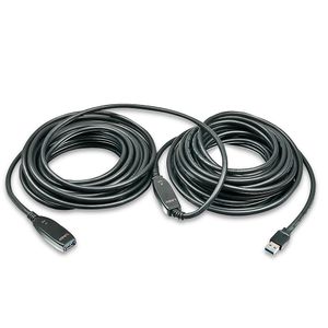 Lindy 43322 USB-kabel 15 m USB 3.2 Gen 1 (3.1 Gen 1) USB A Zwart