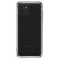 Samsung Galaxy A03 Doorzichtige Silicone Hoesje Stripes Dots - thumbnail