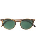 Garrett Leight lunettes de soleil Clune - Marron