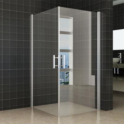 Douchecabine Wiesbaden Vierkant Dubbele Swingdeur 100x100x200cm Antikalk Helder Glas Chroom Profiel 8mm Veiligheidsglas Easy Clean Douchecabine Wiesbaden Vierkant Dubbele Swingdeur 100x100x200cm Antikalk Helder Glas Chroom Profiel 8mm Veiligheidsglas Easy Clean