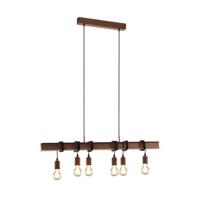 Eglo Hanglamp Townshend 4 Roest 49859