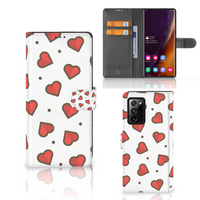 Samsung Galaxy Note20 Ultra Telefoon Hoesje Hearts