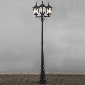 Konstsmide 7217-750 Firenze Staande buitenlamp Spaarlamp E27 300 W Zwart