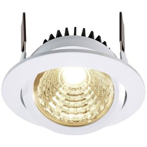 Deko Light 565308 COB-68 LED-inbouwlamp Energielabel: G (A - G) LED vast ingebouwd 12 W Signaalwit (RAL 9003)