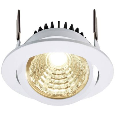 Deko Light 565308 COB-68 LED-inbouwlamp Energielabel: G (A - G) LED vast ingebouwd 12 W Signaalwit (RAL 9003)