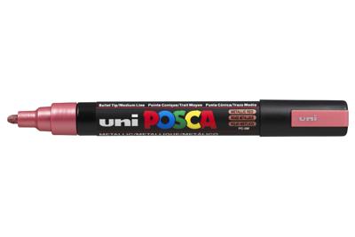 Uni-Ball uni POSCA PC-5M markeerstift 1 stuk(s) Rood Kogelpunt
