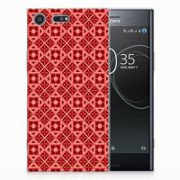 Sony Xperia XZ Premium TPU bumper Batik Rood