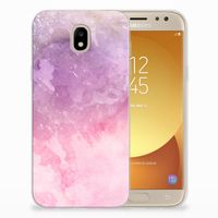 Hoesje maken Samsung Galaxy J5 2017 Pink Purple Paint - thumbnail