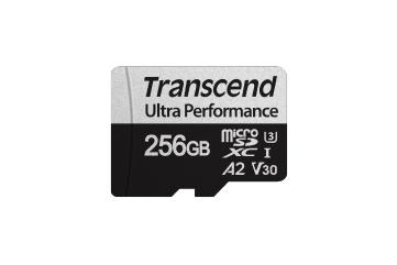 Transcend microSDXC 340S microSDHC-kaart 256 GB Class 10, Class 3 UHS-I