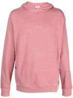 Woolrich hoodie en coton biologique à logo brodé - Rose