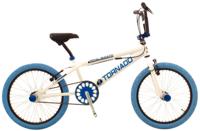 Bike Fun Tornado 20 Inch 31 cm Unisex V Brakes Wit/Blauw