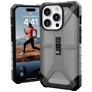 Urban Armor Gear Plasma Backcover Apple iPhone 15 Pro Grijs (transparant)