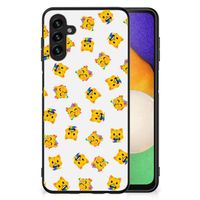 Back Case voor Samsung Galaxy A13 5G | A04s Katten Emojis