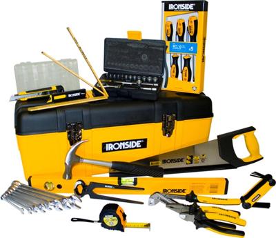 Ironside gereedschapfskoffer 49-delig