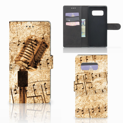 Samsung Galaxy Note 8 Telefoonhoesje met foto Bladmuziek