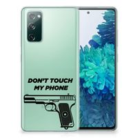 Samsung Galaxy S20 FE Silicone-hoesje Pistol DTMP - thumbnail