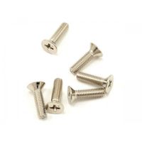 Screws, 4x15mm countersunk machine (6)