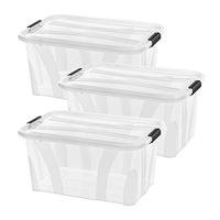 Siena Home Anzio Opbergdoos, set van 3 stuks, 14 liter