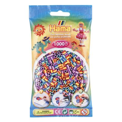 Hama Strijkkralenmix Gestreept (092), 1000st.