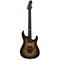 ESP E-II SN-II Nebula Black Burst elektrische gitaar met koffer - thumbnail