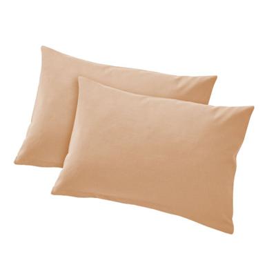 Kussenslopen, set van 2, camel 40 × 60 cm