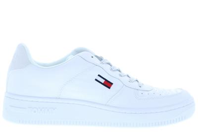 Tommy Hilfiger Cupsole sneaker flash it YBR white Wit Tommy Hilfiger Cupsole sneaker flash it YBR white Wit