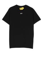 Off-White Kids t-shirt à logo imprimé - Noir